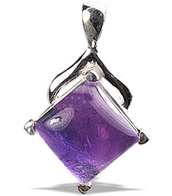 Design 13463: purple amethyst pendants