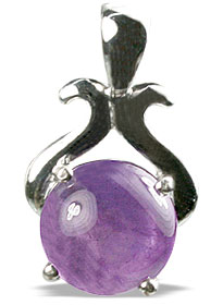 Design 13464: purple amethyst pendants
