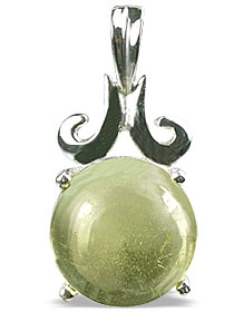Design 13470: yellow lemon quartz pendants