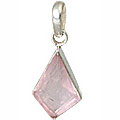 Design 13530: pink rose quartz pendants