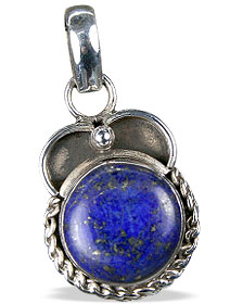 Design 13668: blue lapis lazuli pendants