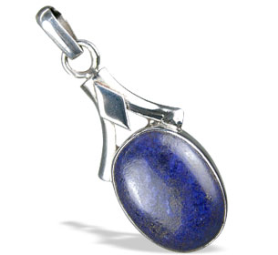 Design 13671: blue lapis lazuli pendants