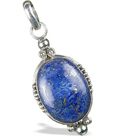 Design 13735: blue lapis lazuli american-southwest pendants
