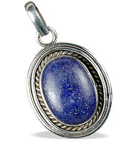 Design 13789: blue lapis lazuli pendants