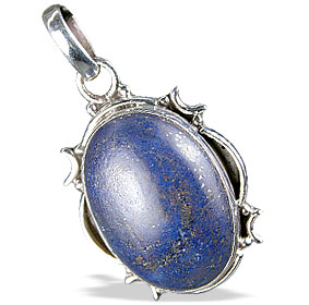 Design 13815: blue lapis lazuli american-southwest pendants