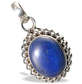 Design 13833: blue lapis lazuli american-southwest pendants