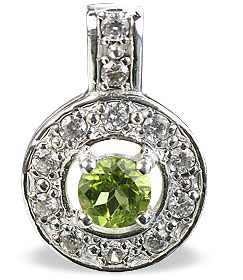 Design 14569: green,white peridot engagement, estate pendants