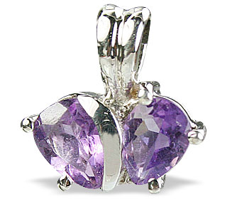 Design 14719: purple amethyst mini pendants
