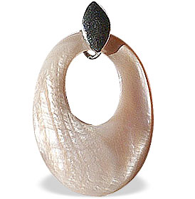 Design 14975: multi-color shell classic pendants