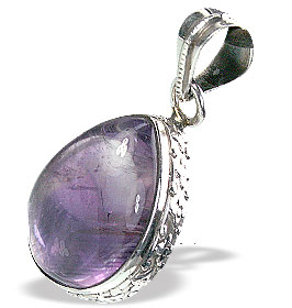 Design 15512: purple amethyst drop pendants