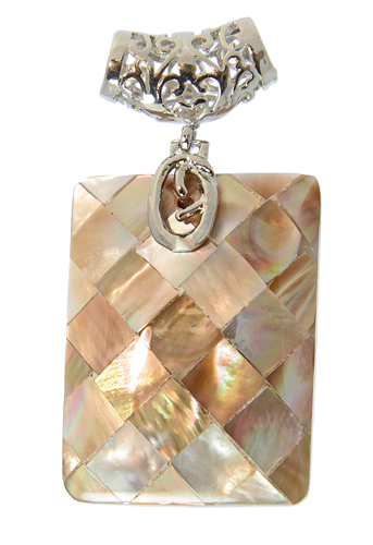 Design 21205: white pearl pendants