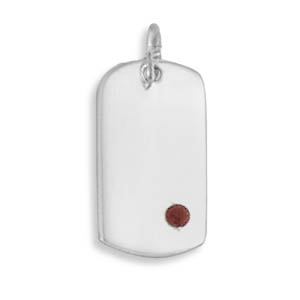 Design 22108: red crystal pendants