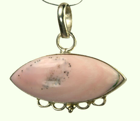 Design 9301: pink pink opal pendants