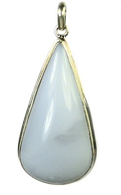 Design 9316: blue,white agate pendants