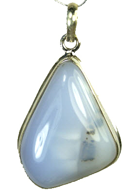 Design 9336: white,blue blue lace agate pendants