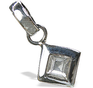 Design 9473: white crystal mini pendants