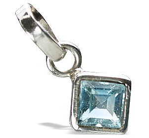 Design 9475: blue blue topaz pendants