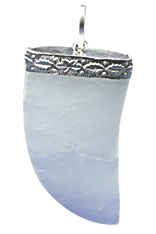 Design 9789: white quartz pendants