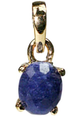 Design 9939: Blue sapphire pendants