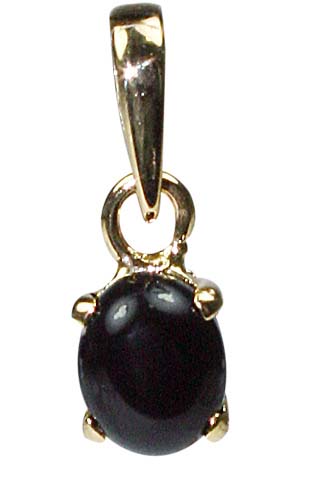 Design 9942: black onyx pendants