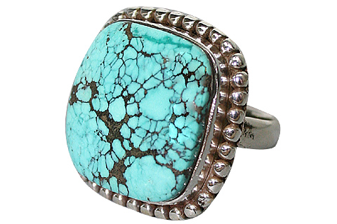 Design 10167: blue,green,multi-color turquoise american-southwest rings