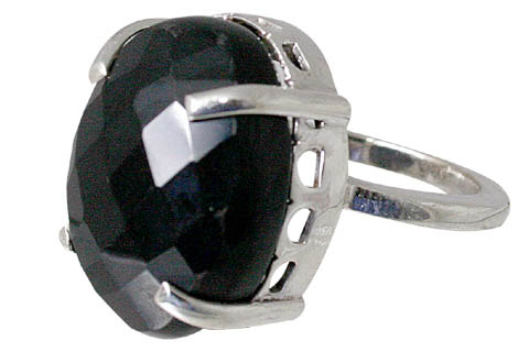 Design 10725: black onyx rings