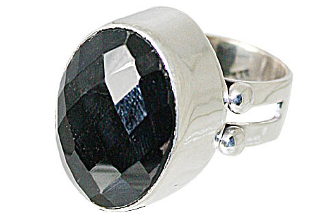 Design 10731: black onyx rings