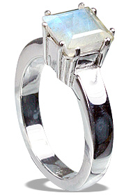 Design 12212: white moonstone rings