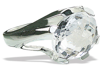 Design 12274: white crystal rings