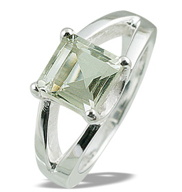 Design 12310: green green amethyst rings