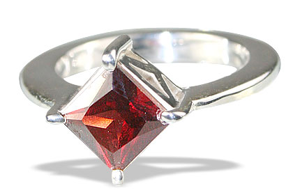 Design 13599: red garnet rings