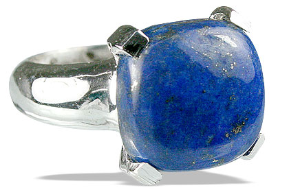 Design 13712: blue lapis lazuli rings