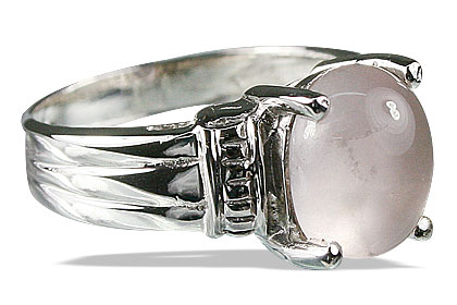 Design 14153: pink rose quartz gothic-medieval rings