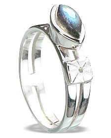 Design 14279: blue,gray labradorite cocktail, engagement rings
