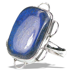 Design 15960: blue lapis lazuli classic rings