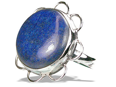 Design 15962: blue lapis lazuli contemporary rings