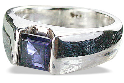 Design 7229: blue iolite rings