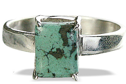 Design 7240: black,green turquoise contemporary, mens rings