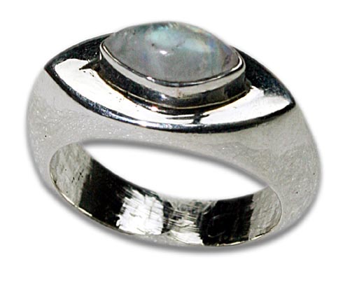 Design 8450: white moonstone rings