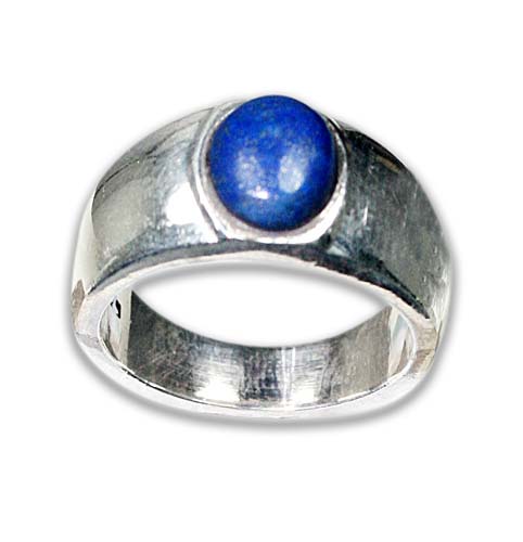 Design 8559: blue lapis lazuli rings