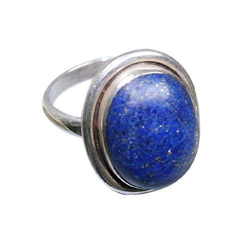 Design 8560: blue lapis lazuli rings