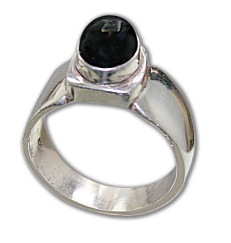 Design 8592: black onyx rings