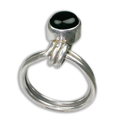 Design 8692: black onyx rings