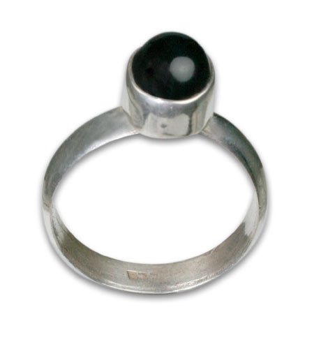 Design 8698: black onyx rings