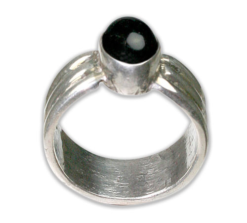 Design 8699: black onyx rings