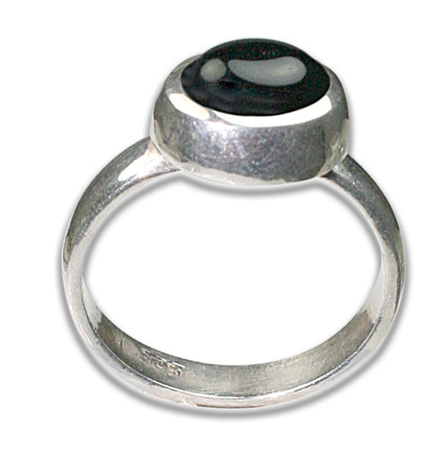 Design 8710: black onyx rings