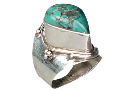 Design 9050: blue,green turquoise american-southwest rings
